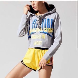 Used P.E. nation crop hoodie